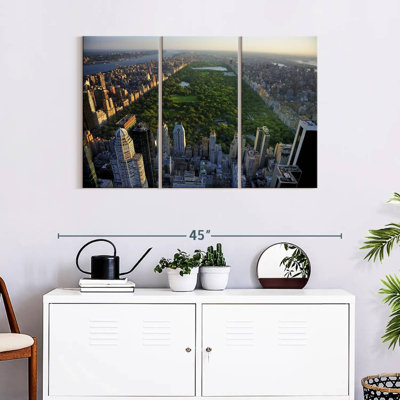 Central Park - Ensemble de 3 toiles tendues