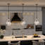 Luminaire suspendu de 11 po de large avec abat-jour en verre Verona-700241624-700415950