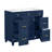 36'' Free-Standing Bathroom Vanity With Ceramic Sink, Cabinet With One Doors And 3 Drawers-246214500