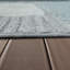 Tapis bleu en polypropylène tissé à la machine Bethanee-1630544368
