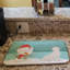 Tapis de séchage labrador Snowman Christmas-38439415