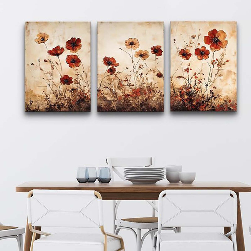 3 Piece Wrapped Canvas Print