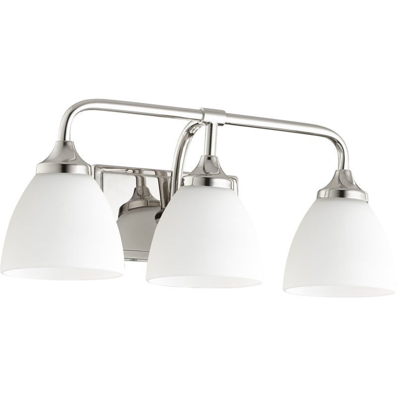 Cariah 3 - Light Vanity Light, Polished Nickel