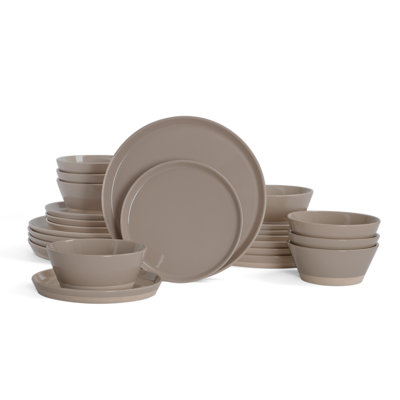 Stoneware Dinnerware Set - Service for 8