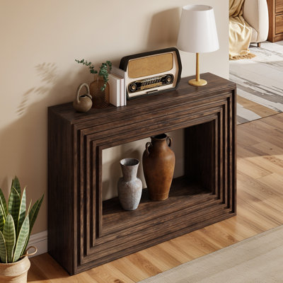  Console Farmhouse derrière le canapé