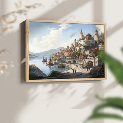 Landscape Series-LXXIII -Framed Print - Restickable
