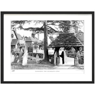 Slinfold, The Lychgate C1965 by Francis Frith - Single Picture Frame Print