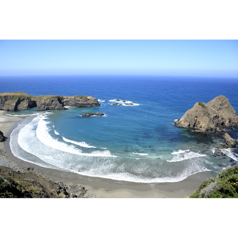 Mendocino Coastline - Wrapped Canvas Print, 51cm H x 76cm W x 3.8cm D