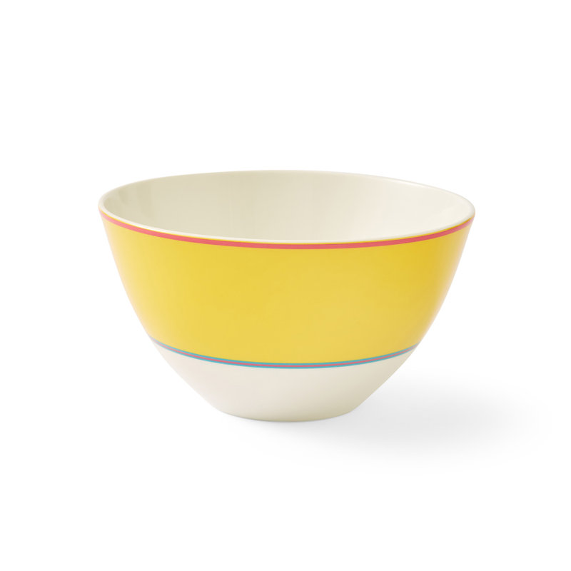 Bol 6 "en turquoise, Jaune