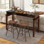 Table de bar avec prises de courant Ebern Designs-239613863-239613860