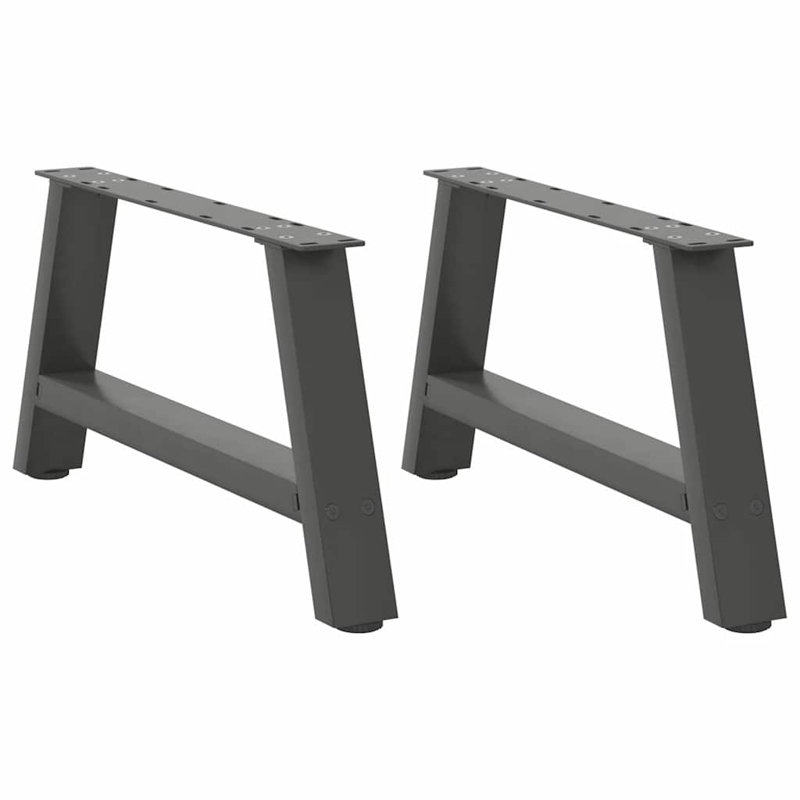 Sarbash Table Leg, Anthracite, 31cm H x 60cm W