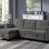 Velours gris foncé sélectionné