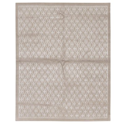 Tapis rectangulaire noué à la main