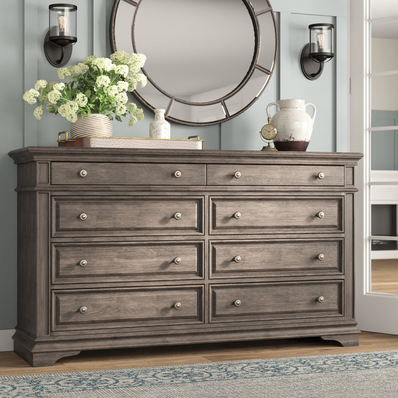 Boyer 66'' W 8 - Drawer Dresser, Driftwood