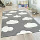 Hotwells Area Rug in Gray/White