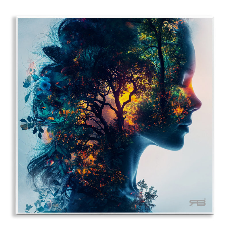 «Glowing Tree Girl Portrait» par RB