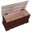 Commode rectangulaire en cèdre brun chaud-1514619321
