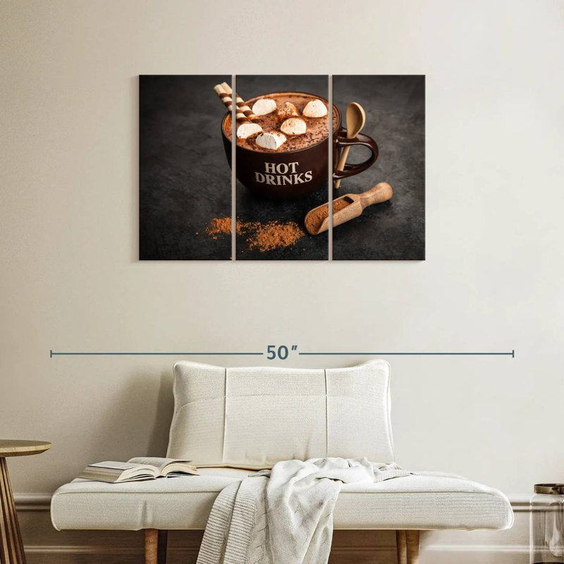 Yarlin Hot Cocoa, 24" H x 38" W