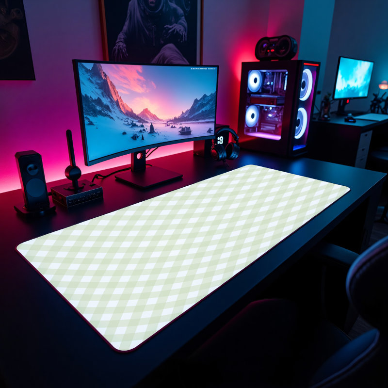 Polyester Desk Pad, 23.6x13.8