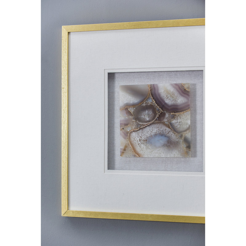 Remi Agate Shadow Box Wall Art