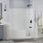 Vallée 60"W 75/96"H Glue Up SMC Shower Wall Panel Surround, Cuttable Tub & Shower Wall Panel, Quick Install-108046025