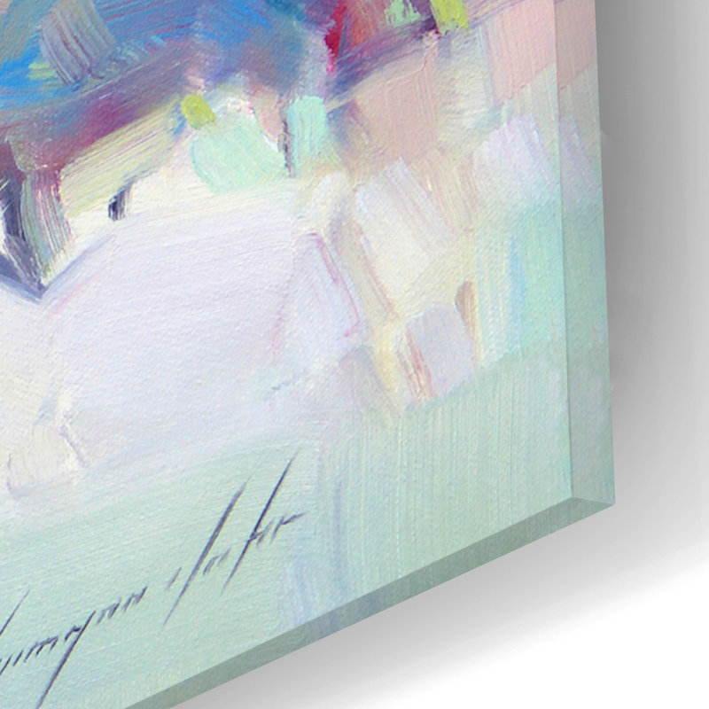 Art mural en verre Highland Dunes «Pacific Coast» par Vahe Yeremyan, H 12 po x l 16 po x P 0,13 po