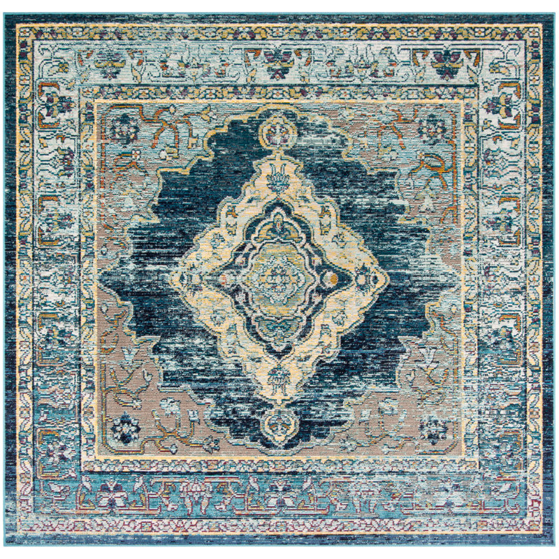 Tapis oriental performance Michiana, Carré 7 pi