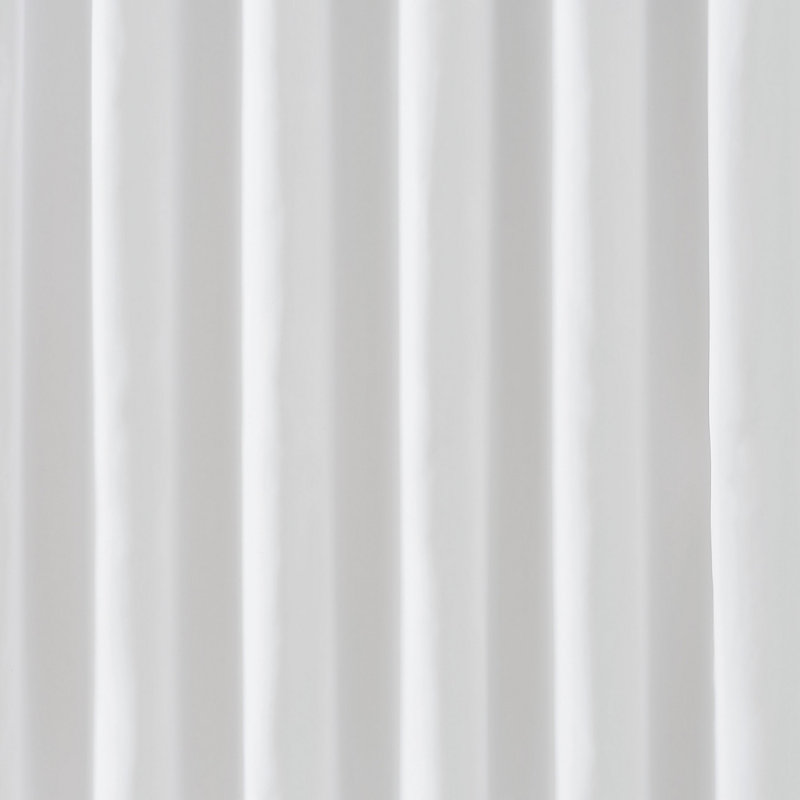 Semi Sheer Curtain Pair, 50" W x 84" L, White