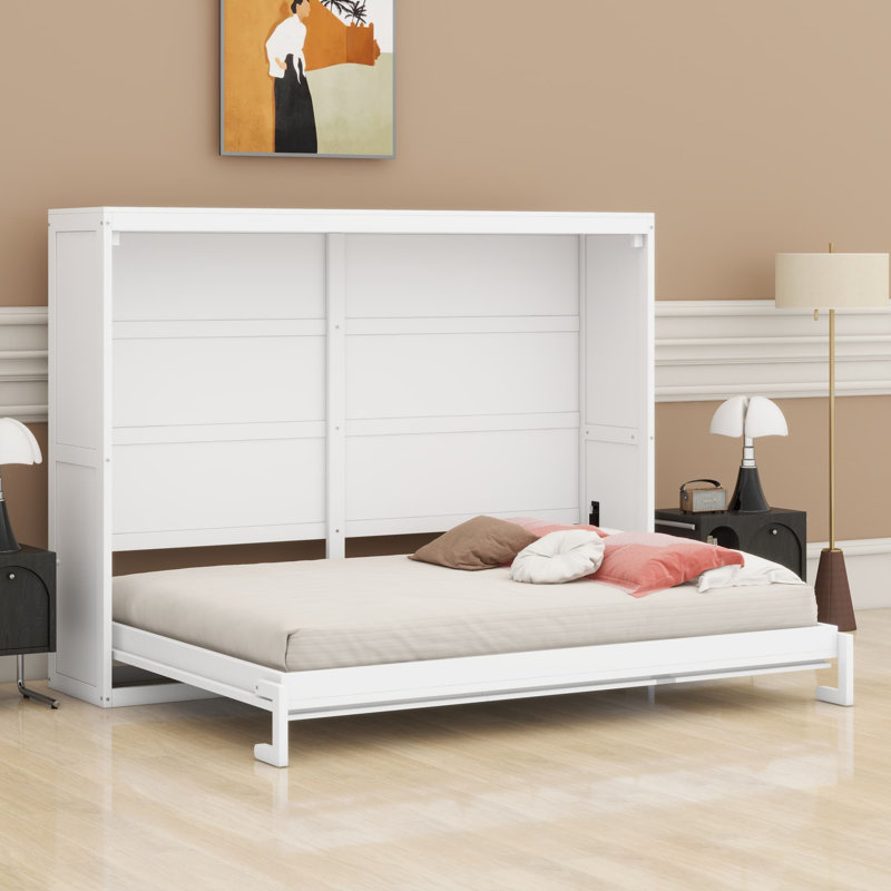 Lit escamotable Murphy, Blanc