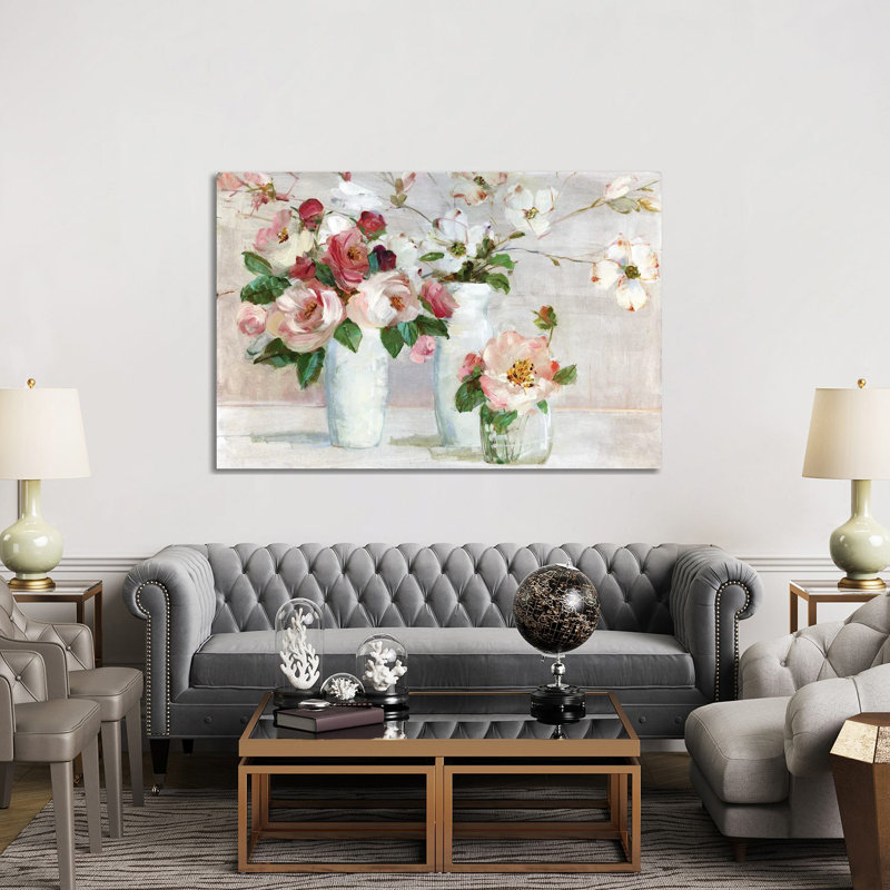 Shades Of Blush by Sally Swatland - Gallery-Wrapped Canvas Giclée on Canvas, Wrapped Canvas