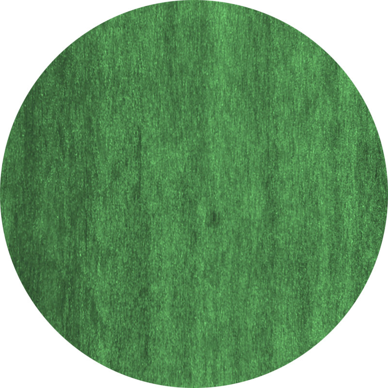 Washable Abstract Indoor Rug, Round 5'