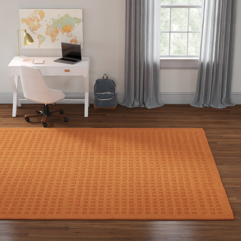 Wool Indoor Rug, Rectangle 3'9" x 5'9"