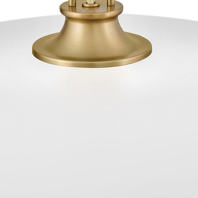 Sadie 1 - Light Steel Chandelier, 6.25" H x 18" W x 18" D, Chalk White