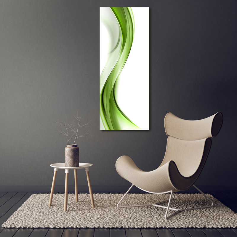 Abstract Wave - Wrapped Canvas Print