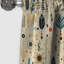 Tribal Harmony Boho Pattern II - Abstract Curtain - Blackout Geometric Curtain - 1 Panels-107556132