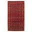 Tapis intérieur de la laine 5 pi 4 po x 9 pi 3 po noué la 1980 one-of-kind à la main-i 1980 anatolian Tosca