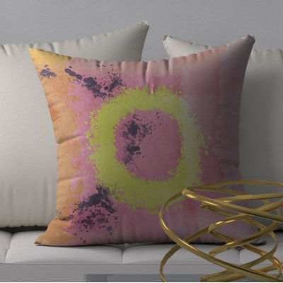 Magnifique housse de coussin carré avec insert