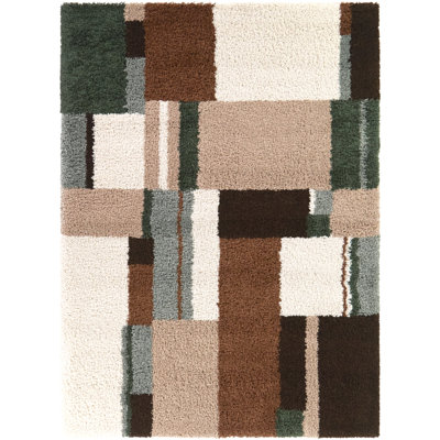 Tapis brun Segal
