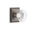 Grandeur Concealed Screw Mechanism Mushroom Knob with Square Rosette-394833975
