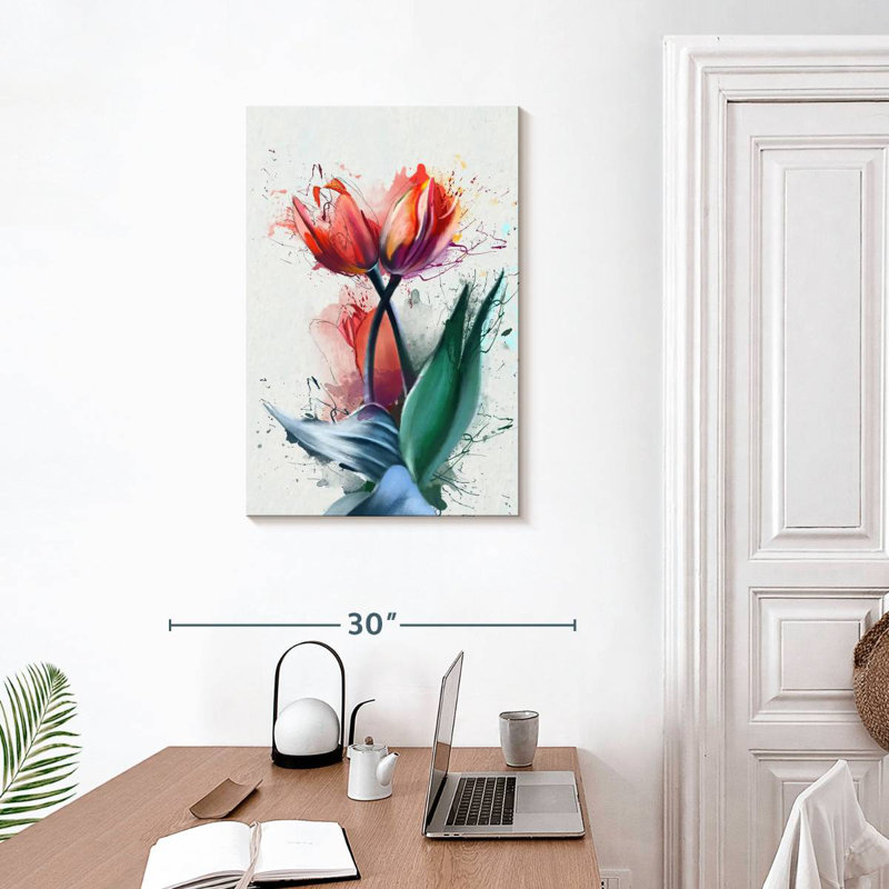 Harnek Tulips, 30" H x 20" W