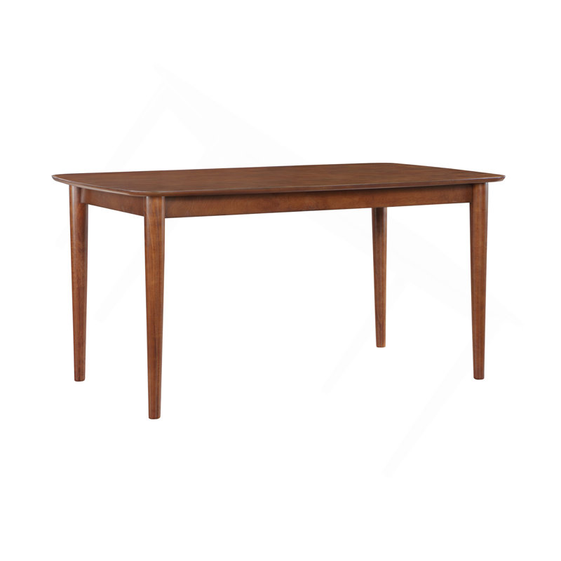 Bryson Walnut Finish Leg Dining Table