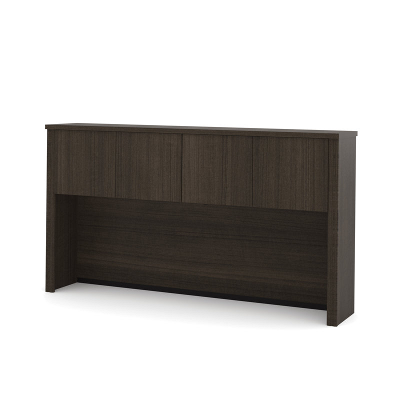 Tammara Desk Hutch, Dark Chocolate, 36.4" H x 66" W x 12.9" D