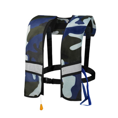 life jackets Manual Inflatable Outdoor Adult Fishing Manual Air Expandable Vests