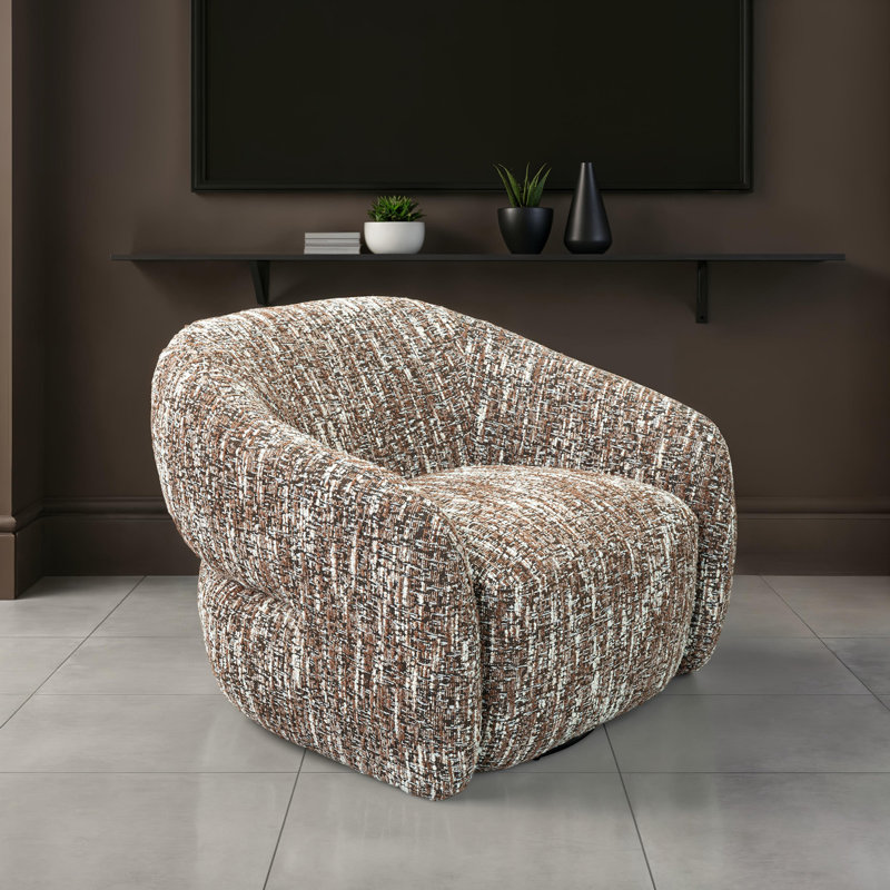 Chaise pivotante Bartlett, Brown