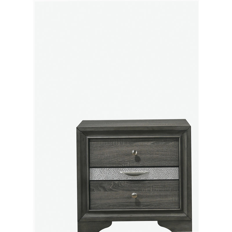 Table de chevet Naima, Grey
