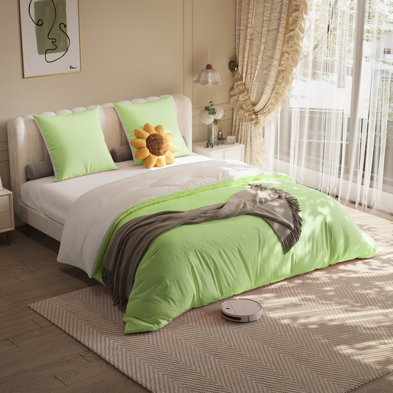 Polyester Duvet Cover Set with Pillow Shams