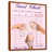Toile avec cadre flottant brun