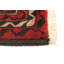Tapis de couloir rouge en laine noué à la main de conception unique 3 pi 2 po x 5 pi 3 po Nis