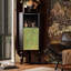Armoire de coin en bois massif