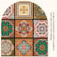 Art mural Mid-Century moderne en toile pour salon-114677956